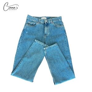 Zara Premium Denim Collection Hi-Rise Jeans Size 4
